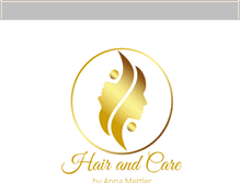 Tablet Screenshot of hairdesign-anna.ch